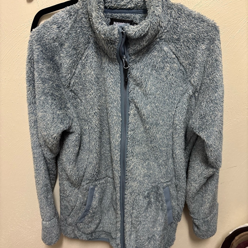 Cozy Soft Blue Fleece Jacket
